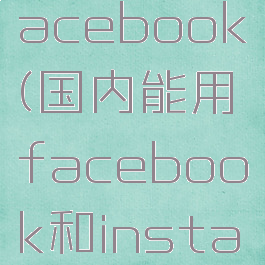 国内能用facebook(国内能用facebook和instagram)