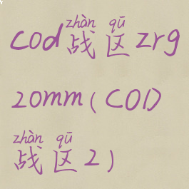cod战区zrg20mm(COD战区2)