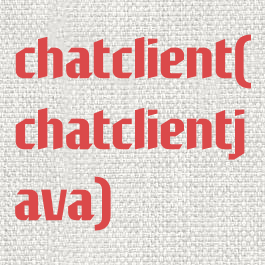 chatclient(chatclientjava)
